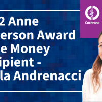 2022 Anne Anderson award winner, Tiffany Duque nominated Paola Andrenacci to receive the award money. Paola Andrenacci is a Clinical Nutritionist, from  Argentina specializing in liver diseases.